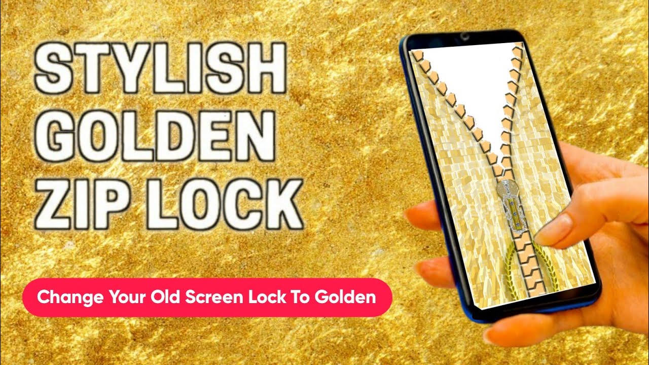 How to Download Tech Nukti APK Gold Zip Lock Screen
