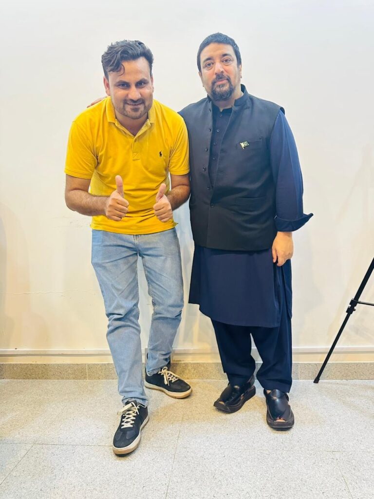 Hisham Sarwar and Nouaman ali awan