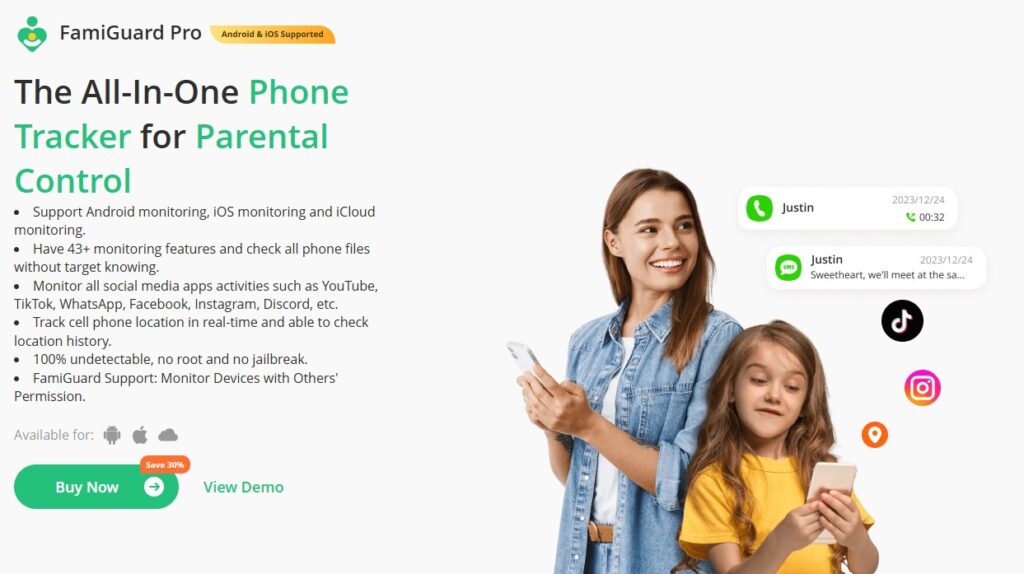 FamiGuard Features for Couples