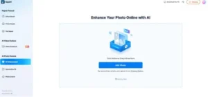 choose ai enhancement option