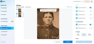 render the upscale image