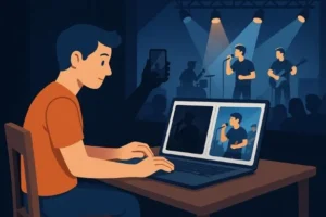 repair lowlight concert photos