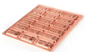 A copper stamping die
