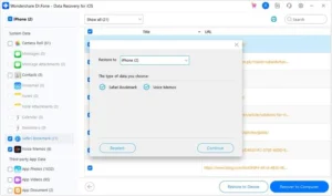 restore whatsapp data
