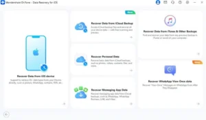dr.fone whatsapp recovery tool
