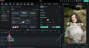 Image alt: change style of the title filmora