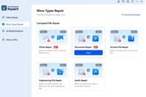 select document repair tool 