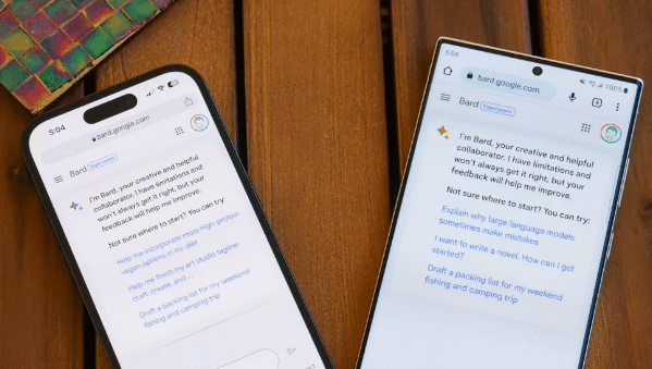 Google's AI Chatbot Bard Flip-Flops on iOS vs. Android Preference
