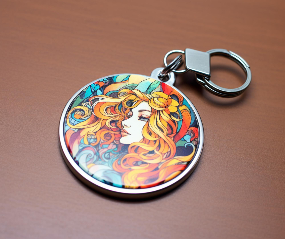 Acrylic Keychains as Wearable Art