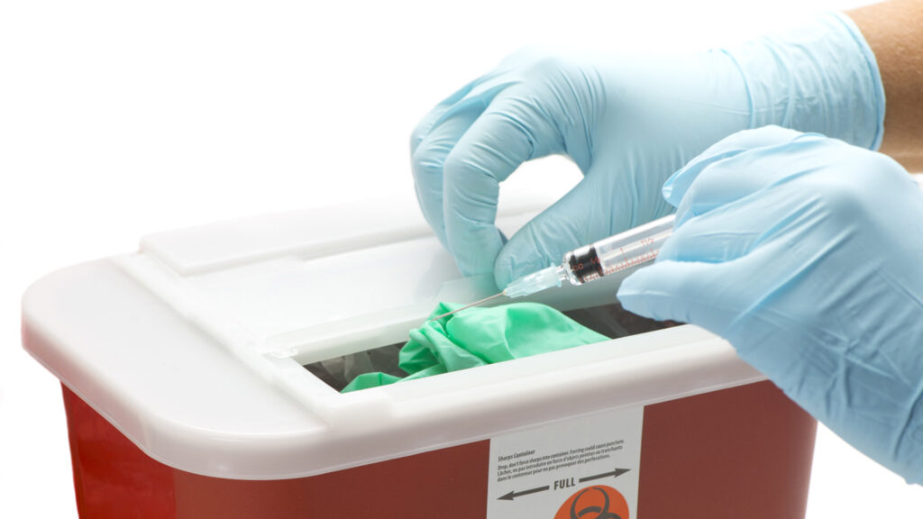WasteX Sharps Disposal at the Office: Protecting Your Staff and Clients
