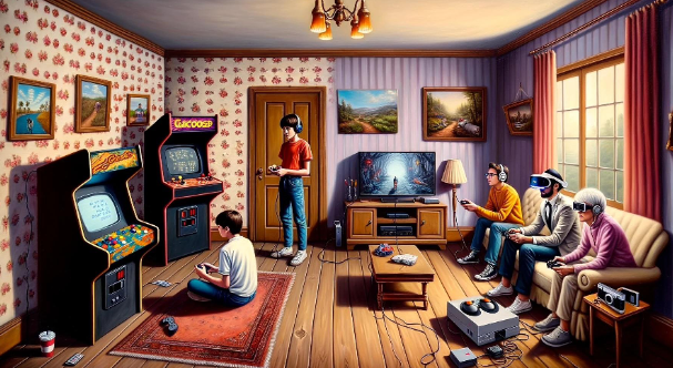 Evolution of Gaming: From the Arcade Era to Today's High-Definition