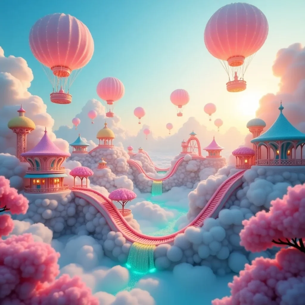 Cloud Carnival: Design Theme Parks in the Sky With AI