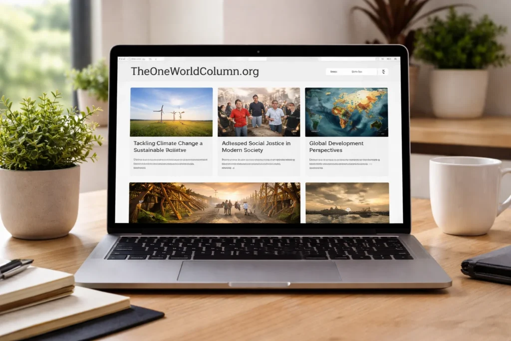 TheOneWorldColumn.org Blog: An Informational Overview