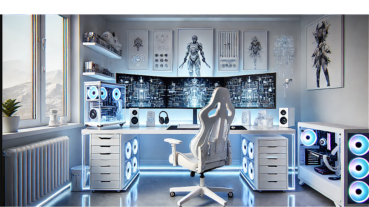 minimalist white futuristic engineering gaming setup – Complete Guide to Design, Features, and Benefits
