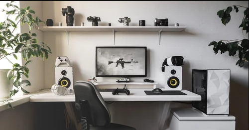 White Futuristic Enginiring Gaming Setup – Complete Guide to Design and Technology