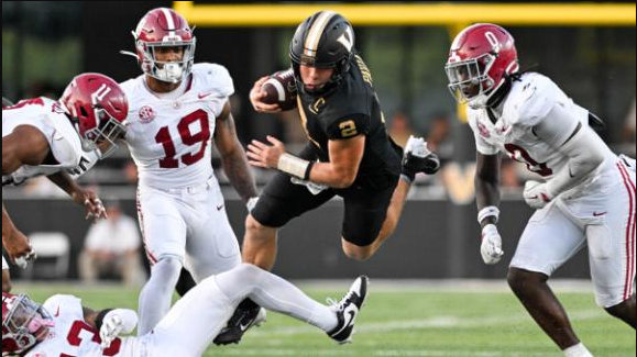 Alabama Crimson Tide Football vs Vanderbilt Football Match Player Stats: Complete Breakdown