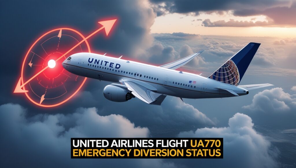 United Airlines Flight UA770 Emergency Diversion Status: Safety Measures in Action