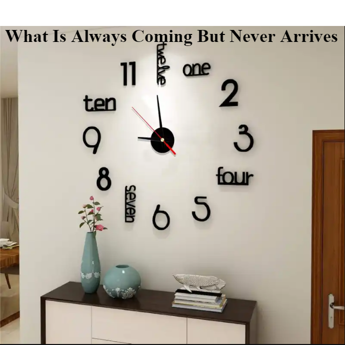 What Is Always Coming But Never Arrives: Understanding the Classic Riddle