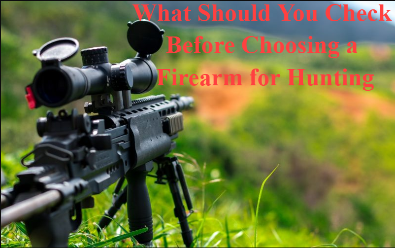 What Should You Check Before Choosing a Firearm for Hunting: A Complete Guide for Hunters