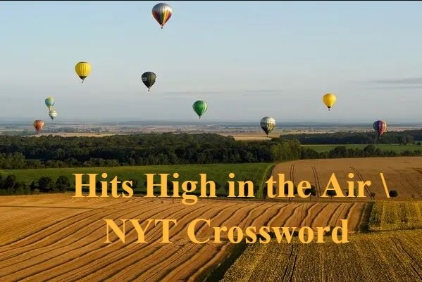 Hits High in the Air NYT Crossword – Complete Informational and Professional Guide