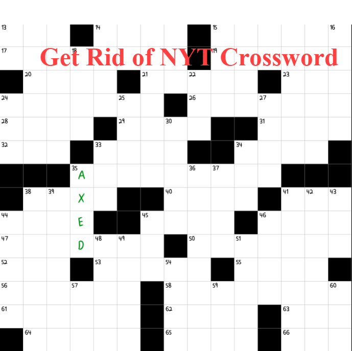 Get Rid of NYT Crossword: Understanding the Clue, Meaning, and Common Answers