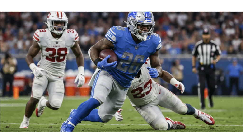 Detroit Lions vs 49ers Match Player Stats – Full Game Breakdown and Analysis