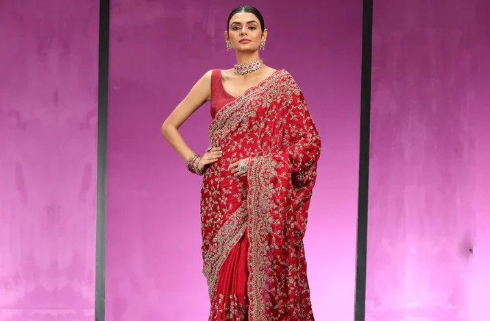 7 Trending Colors in Bridal Sarees for Women That Aren't Red