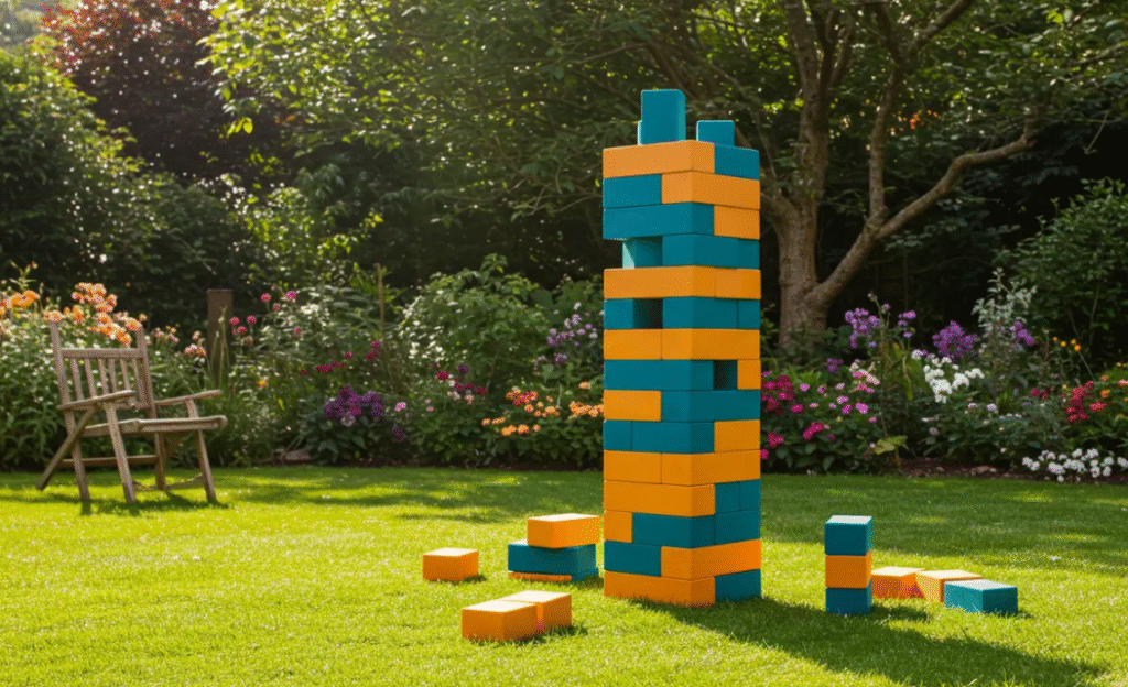 Shop Sunnylife Giant Jumbling Tower – A Fun, Stylish, and Engaging Game for All Ages