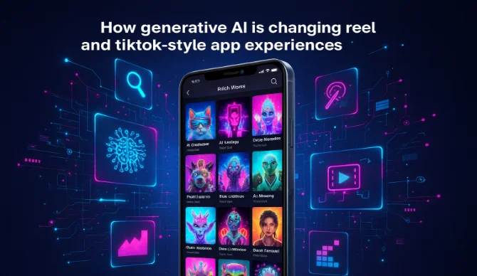 How generative AI is changing reel and tiktok-style app experiences