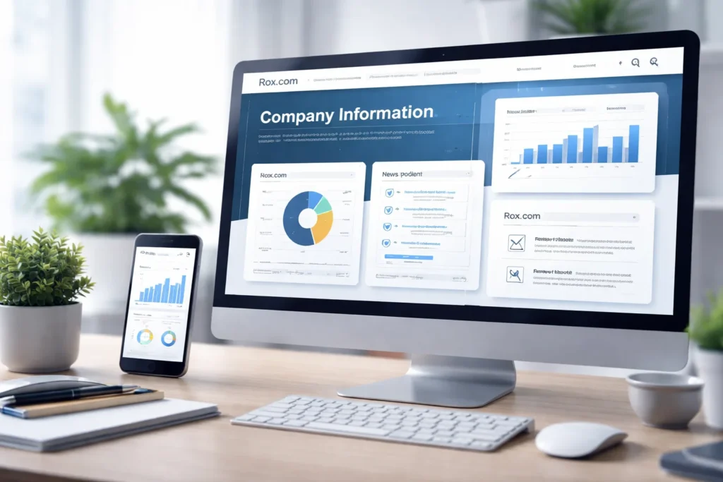 Get Any Company Objectives or News of rox.com