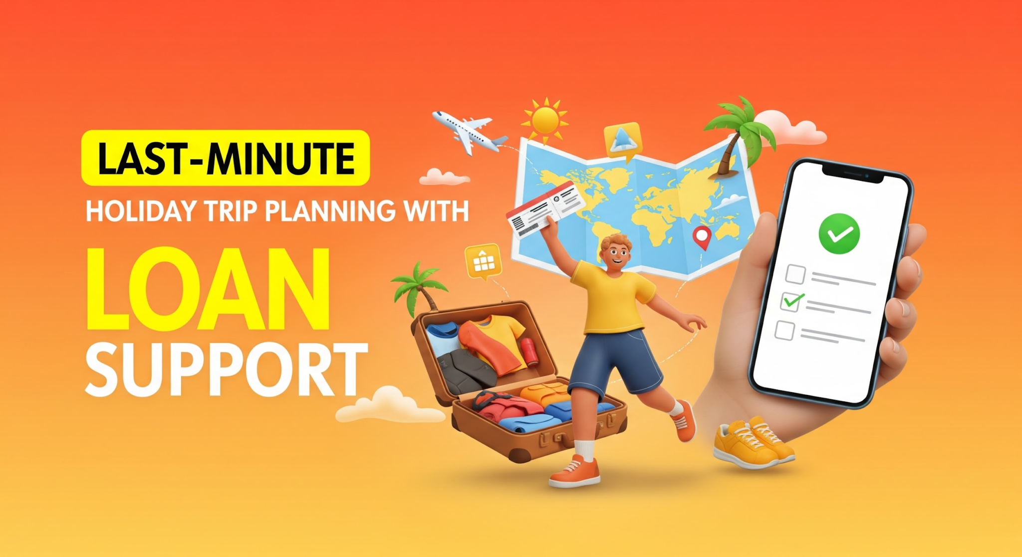 How to Plan a Last-Minute Holiday Trip with Instant Loan Support