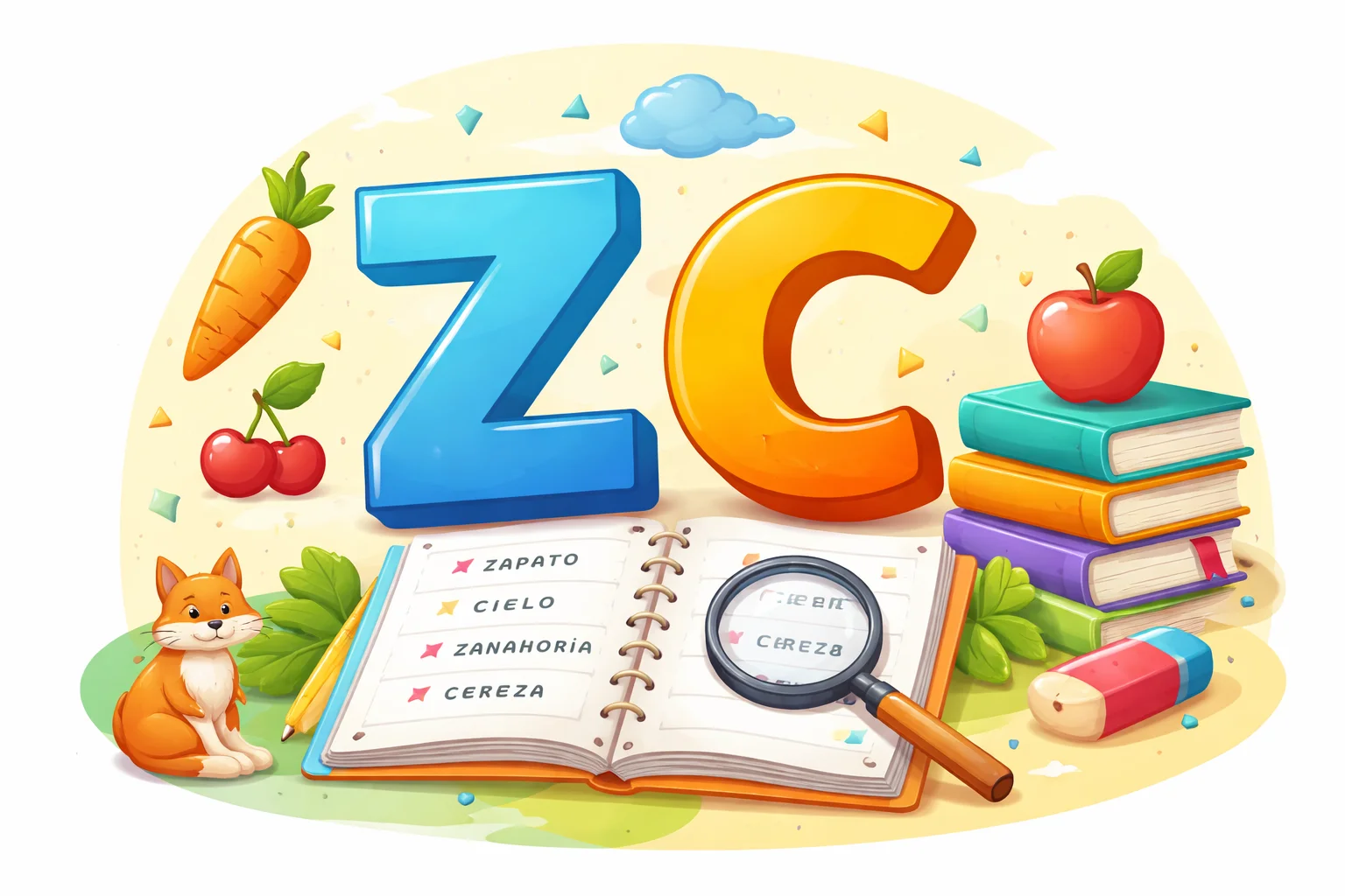 Palabras con ZYC: Complete Guide to Spanish Words Using Z and C