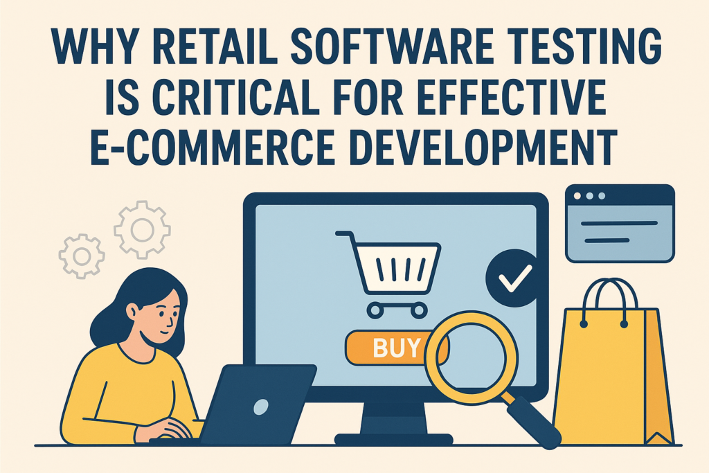Why Retail Software Testing is Critical for Effective E-commerce Development?