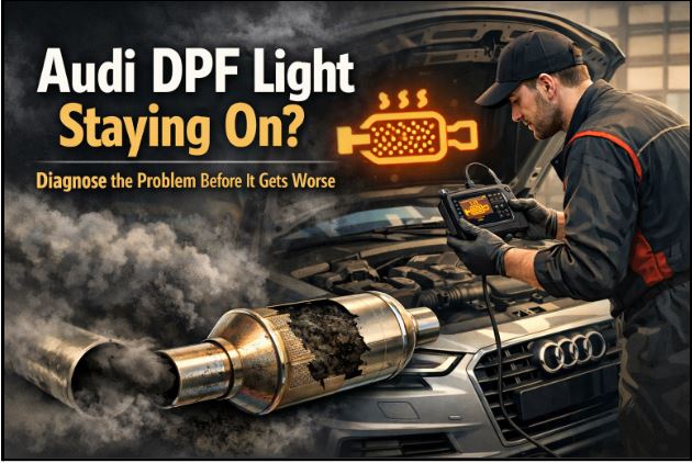 Audi DPF Light Staying On? Diagnose the Problem Before It Gets Worse