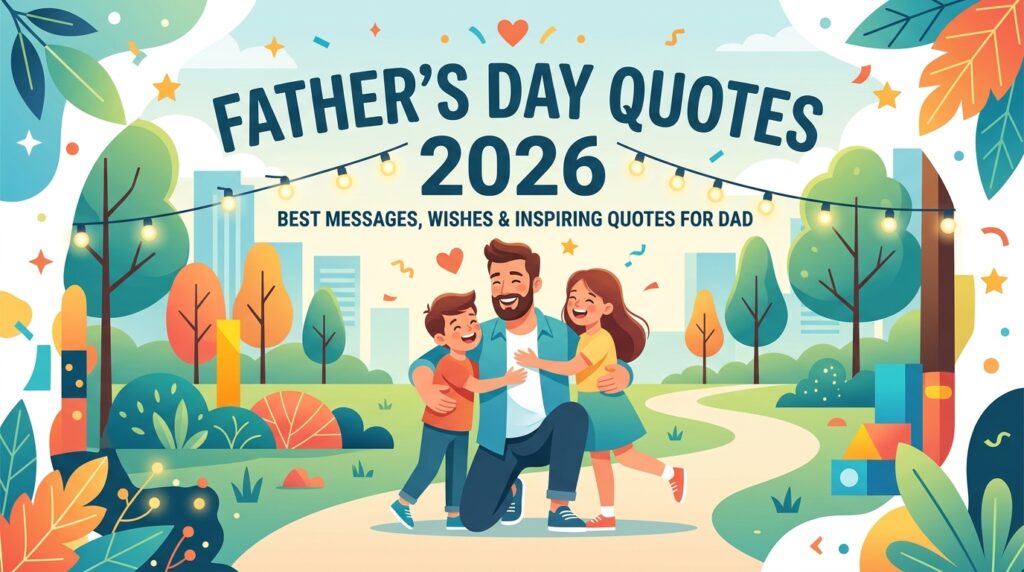 Father Day Quotes 2026: Heartfelt Messages, Wishes & Captions to Celebrate Every Dad