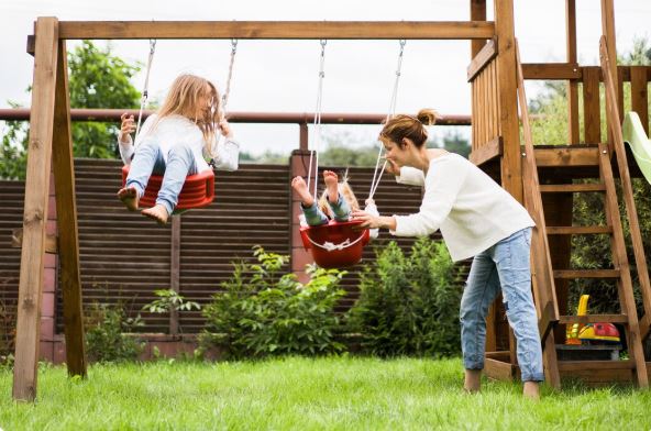 How Outdoor Swings Encourage Active Play in Community Spaces