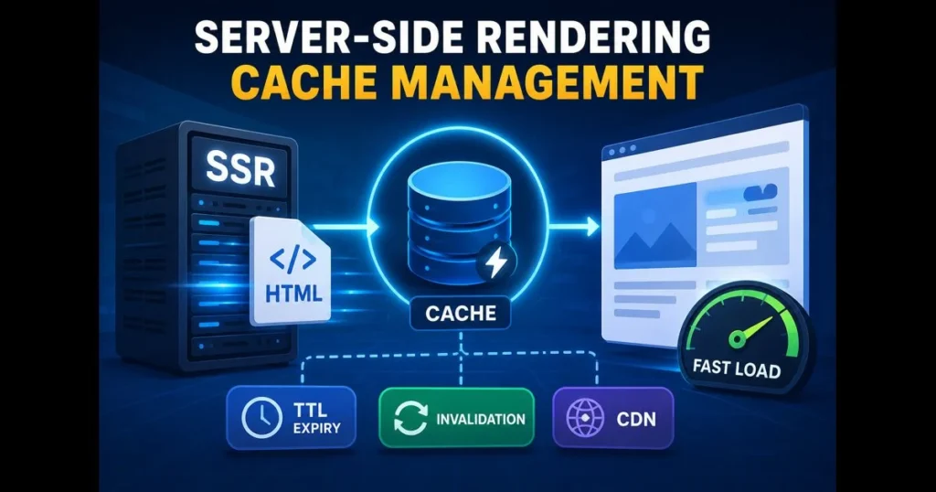 Server-Side Rendering Cache Management