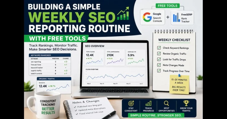 Building a Simple Weekly SEO Reporting Routine With Free Tools